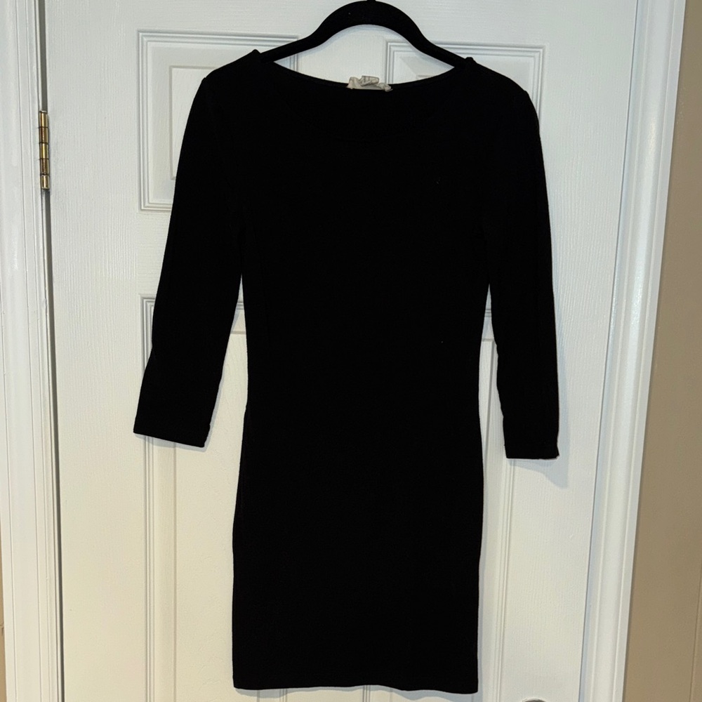 Forever 21 black bodycon dress